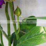 Home and Outdoor Garden Table Wedding Gate Decoration 60cm or 24inches Height Artificial 3 Heads Purple Flowers E04 0613 thumbnail-3