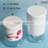 High-grade Cylinder Glass Jar With Ceramic Coating thumbnail-1