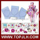 A4 Size Foil Paper Balloons Heart Shape Balloon for Children thumbnail-6