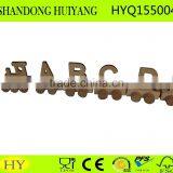 Fashion Best Quality Handmade Wooden Alphabet Train Letters thumbnail-3