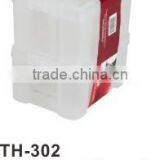Hight Quanlity 2pcs Compartment Storage Box TH-302 thumbnail-1