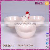 Cute Animal Shape Ceramic Snack Dish thumbnail-4