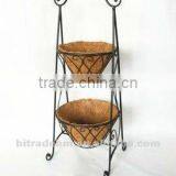 Metal Coconut Plant Holder thumbnail-2