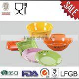 Chinese Design Melamine Dinner Plates Dinner Set for Hotel thumbnail-1