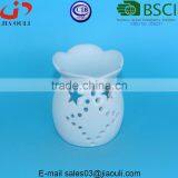 6.5cm Small Glazed Ceramic Wax Melter Oil Burner thumbnail-2