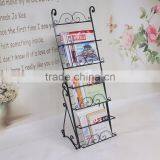 2016 Professional Heavy Duty Metal Magazine Display Shelf Storage Rack thumbnail-3