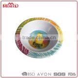 Anti Scratch Recycle Kids Safety Milk Print 4oz Melamine Bowl thumbnail-1