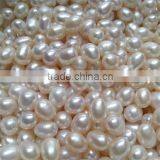 7-8 mm White Rice Shape Freshwater Loose Pearls thumbnail-5