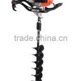 52cc 1700w Hand-Held Soil Hole Drilling Machine Earth Auger Portable Manual Fence Post Hole Digger