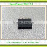 2.54 4PIN female Row 2.54mm pitch single row female 1 * 4Pin 4 core plastic high H = 8.5mm female line connector