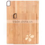 Organic new design carved bamboo cutting board with carving logo