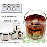 2017 Ruian Wholesale Custom Engraved Stainless Steel Whisky Cooler Rocks/whisky Stones/wine Ice Cubes thumbnail-2