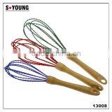 13008 Stainless Steel and Silicone Wired Whisks for BlendingBeating and Baking thumbnail-1