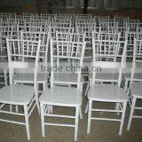 Wholesale Wedding Chiavari Chair White Tiffany Chair With Cushion thumbnail-4