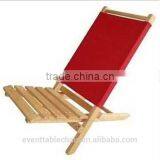 Hot Sale Foldable Beach Chair Slats Solid Wooden Folding Chair Wood Relaxing Chair thumbnail-1