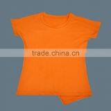 Ladies Basic T-Shirt_100% Organic Cotton Comfortable Baby T-shirt and Organic Printed Long Sleeve and Short Sleeve T-shirt With thumbnail-4