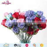 Handmade Satin Ribbon Wedding Bouquet Flowers thumbnail-2
