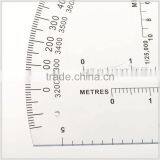 9inch Military Protractor,half Moon Military Protractor,military Map Protractor#KMP-3 thumbnail-5