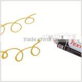 Kearing Factory Direct Sale Long Time Industry Permanent Yellow Textile Marker # TMS25-Y thumbnail-6
