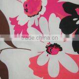 Cotton Spandex/lycra Flower Print Sateen Fabric thumbnail-1