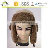 Custom Funny Crazy Winter Hats With Earflaps, Earflat 5 Panel Caps thumbnail-2