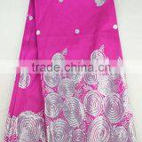 2017 Hot Selling African Raw Silk George Fabric India George Wrappers thumbnail-2