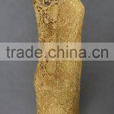 Garment Manufacturer Made Long Sleeve Crochet Lace Evening Party Dress thumbnail-3