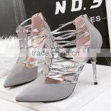 Zm50267b Cusp Fashion Women High Heel Sandals Sexy Stiletto Heel Roman Shoes Lady thumbnail-4