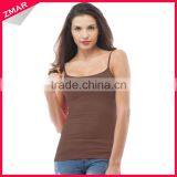 Bulk Blank Women Tank Top 95 Cotton 5 Spandex Ladies New Design Fashion Top thumbnail-1