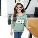 S60053B Girl's Sweet Coat Thickening Long-sleeved Hoodies thumbnail-3