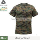 Customize Merino Wool Army Shirt,good Quality Dry Fit Camo Shirt thumbnail-1
