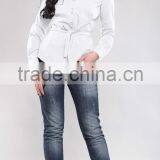 2015 Autumn Season New Model Blouse for Uniform Sexy Office Lady Blouse thumbnail-5