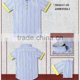 2017 Latest Stripe Short Sleeve Kids Shirts for Boy thumbnail-1