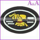 Custom pu Leather Metal Labels / Embossed Rubber Logo thumbnail-6