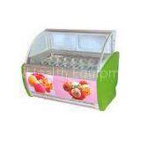 Electric Ice Cream Display Counters Freezer 16 Tanks 1605 * 1120 * 1386MM