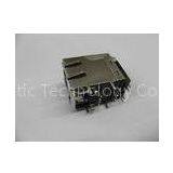 25.4mm Integrated 10/100M Tap Up 1-Port / RJ45 Single Port Transmitter Filter With Full Shielded thumbnail-1