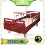 MDK-T2011L CE & ISO Approved Manual Nursing Bed for Aged People Hospital Bed Table thumbnail-1