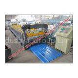 Strong Corrugated Sheet Roll Forming Machine With Mitsubishi PLC Control