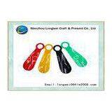 Mini Short PP Plastic Shoe Horn / Shoe Accessory for Old Man Avoid Bending