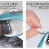 New Hot Rechargeable Callus Remover Foot Callus Remover Electric Callus Remover With 2 Replaceable Rollers thumbnail-1