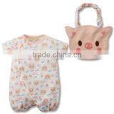 Summer Cute Design Cartoon Animal Baby Romper thumbnail-4