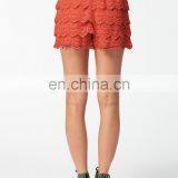 Wholesale Elegant Ladies Crochet Lace Shorts Lace Shorts thumbnail-5