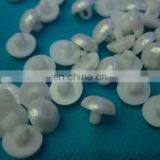 FAKE PEARL BUTTON 1 HOLE BUTTON FOR BAGS TALL FEET BUTTON FOR FASHION CLOTHES thumbnail-2