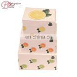 Wholesale Custom New Style Fruit Pattern Paper Storage Box thumbnail-3