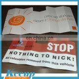 Custom Cardboard Car Window Sun Visor With Full Color Logo Printed thumbnail-2