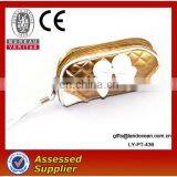 Gold PU Cosmetic Bag thumbnail-1