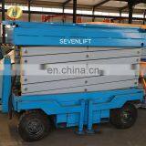 7LSJY Shandong SevenLift Hydraulic Genie Scissor Aerial Work Lift for Air Conditioning thumbnail-4