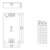 PAB-A Series 30-100W Single 5/12/24V Dual 5&12V ac to dc Converter thumbnail-2