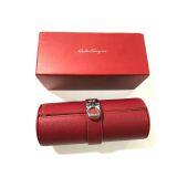 Urbrand Custom Handmade PU Leather 3-cylinder Watch Box High-end Jewelry Watches Receive Display Packaging Boxes thumbnail-2