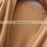 Wholesale Women's Plus Size Multi Colors Knitted Casual Wear Longline Cardigan Sweater thumbnail-6